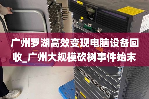广州罗湖高效变现电脑设备回收_广州大规模砍树事件始末