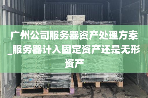 广州公司服务器资产处理方案_服务器计入固定资产还是无形资产