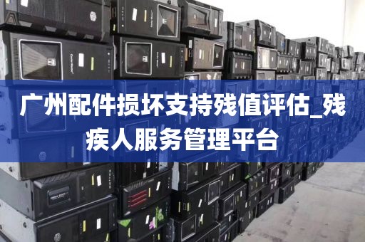 广州配件损坏支持残值评估_残疾人服务管理平台
